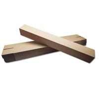 30 manchons d'expédition carrés 775 x 105 x 105 mm rouleau d'expédition manch...