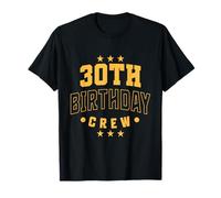30 Membres de l'équipe, Groupe d'amis et équipe Sportive pour Le 30e Anniversaire T-Shirt
