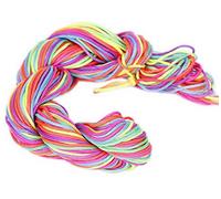 30 Mètres Fil Nylon Cordon Macramé Bijoux Perles 1 mm pour Bracelet Shamballa - Multicolore