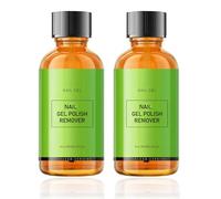 30 ml *2 Dissolvant de Vernis à Ongles en Gel, Remover Vernis Semi Permanent Avec Limes à Ongles et Grattoir à Cuticules,Enlever Vernis Semi Permanent, Dissolvant Et Rapide 3 à 5 Minutes