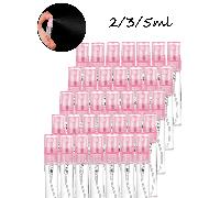 30 ml Flacon vaporisateur portable rechargeable, convient pour le parfum, le désinfectant pour les mains et les cosmétiques, avec étui de protection Polypropylène