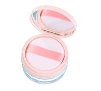 30 ml vide rechargeable DIY Maquillage Poudre libre Puff Coque à nourriture avec éponge douce Puff Miroir et Tamis Fond de teint Cosmétique Boîte pour cadeau de Noël et DIY