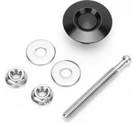 30 mm / 1,2in Bouton-poussoir universel pour voiture Libérations rapides des goupilles de capot Bonnet Lockblack