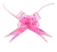 30 mm Ruban simple et beau Golden Edge Ribbon Pull Arc/Arc dessiné à la main Convient pour emballage cadeau, décoration de mariage 10 pièces, Rose Nouveau partagé et populaire Durabilité