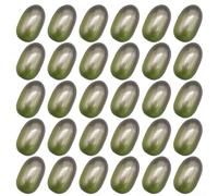30 modèles en mousse olive pour une utilisation dans la décoration de la maison, les accessoires de photographie et les présentoirs de restaurant, fabriqués avec de la mousse et un aspect naturel