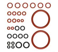 30-Pack Rubber O-Rings for pour saeco Coffee Machine Valve Seal | 30-piece set, pour premium rubber material, excellent elasticity, prevents leaks, ensures optimal flow