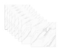 30 panneaux muraux adhésifs en vinyle épais imperméables de 11,8 x 11,8 cm, for salle de bain, cuisine ou sous-sol.(Q)