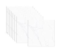 30 panneaux muraux adhésifs en vinyle épais imperméables de 11,8 x 11,8 cm, for salle de bain, cuisine ou sous-sol.(H)