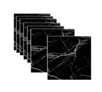 30 panneaux muraux adhésifs, surface de couverture 30 x 30 cm, revêtement de sol en vinyle autocollant et imperméable, idéal for les projets de bricolage, cuisines, douches(J)