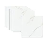 30 panneaux muraux adhésifs, surface de couverture 30 x 30 cm, revêtement de sol en vinyle autocollant et imperméable, idéal for les projets de bricolage, cuisines, douches(B)