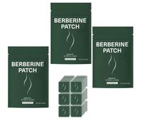 (30 Patches)Berberine Transdermal Patches, 30-Day Supply, 8-12 Hour Release, Support for Wellness & Metabolic Health, Convenient Daily Use.