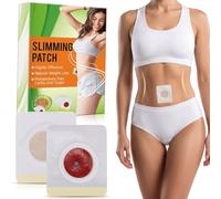 30 Patchs Minceur Naturels - Patchs Anti-Cellulite pour Ventre et Taille, Stimule la Brûlure des Graisses et le Drainage Lymphatique, Soin Corps Mincerie pour une Silhouette Affinée (30 Unités)