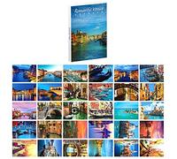 30 PCS 1 Set Venise, Italie Célèbre Ville Point De Repère Bâtiment Sites De Voyage Paysage Carte Postale Cartes De Voeux Cadeau Cartes Postales Vierges
