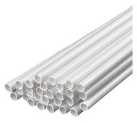 30 Pcs ABS Plastic Tube Diameter 2-4Mm, Hollow Rod Length 500Mm Suitable for DIY Handmade Sand Table Material, 2mm(Diameter 4mm)