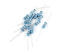 30 pcs Axia-l Plomb 1% Tolérance Couleur Anneau Film Métallique Résistance Résistance 0.82Ohm 1W Composants consommateurs d'énergie