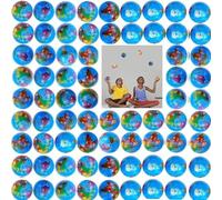 30 Pcs Balles Anti Stress,Globe de Balle Anti Stress,Balles Sensorielles,Stress Relief Planisphère Balle Globe Terrestre,Jouets Anti-Stress,10cmBalles Anti Stress pour Adultes et Enfants,fête
