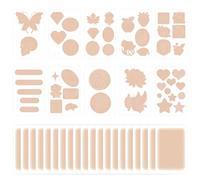 30 Pcs Cache Tatouage Cache Cicatrice Soleil Cache Tatouage Waterproof Utilisé Pour Couvrir Les Tatouages Et Les Cicatrices, Peut Être Découpé, Avec Des Motifs Créatifs