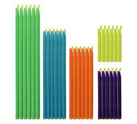 30 Pcs Clip de Fermeture de Sac, Fermeture Sachet Alimentaires, Sac Hermétique Réutilisables, Sachet Alimentaires Clips Pinces Nourriture étanche, 9/12.5/18.5/22.5/28.5cm Clips pour Sacs de Chips