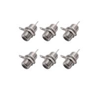 30 Pcs Connecteur Adaptateur Du Type F de Prise Femelle Jack A Souder de Panneau Monte