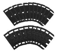 30 Pcs Door Hinge Shims, Plastic Filling Gaps in Interior Doors Adjusting the Spacing to Align Them