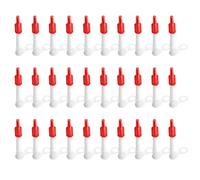 30 Pcs Embout Cartouche Silicone, Embouts de Rechange | Buses de Cartouches, Embout de Fixation pour Bouchon de Cartouche Scellage