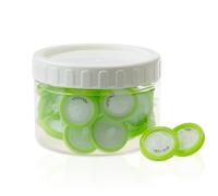 30 pcs Filtre à Seringue PES Hydrophile, pores de 0,22 μm, Membrane de 25 mm de Diamètre, Filtre Seringue de Laboratoire pour les Sciences biomédicales