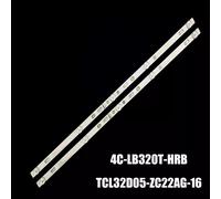 30 PCS For 15 TV Rétroéclairage Led Tyor TAlexand32 Tv 32D1900S 32F6B LED32D3000 TCL32D05-ZC22AG-12 5S1P 4C-LB320T-ZC3 TC320M04 L32M5-AZ 32HR332M05A7 ""Nipseyteko