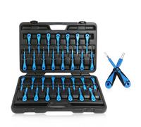 30 PCS kit d'outils de retrait de broche de borne outil de Retrait de connecteur câblage de électrique automobile déverrouillage de Voiture extracteur de cosses terminal removal tool