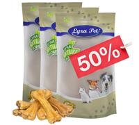 30 pcs. Lyra Pet® Os à mâcher fourré à la panse env. 15 cm MHD 11/2025