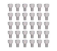 30 PCS M6 A2 70 Stainless Steel Hex Socket Head Cap Screws, Cylinder Bolts for Machinery, Automotive Furniture Assembly (M6*8)
