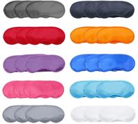 30 Pcs Masques De Sommeil,Coloré Masque De Nuit,Multicolor Bandeau Yeux Sommeil,Bandeau Yeux Sommeil,Masque Yeux Nuit,Pour Femmes,Hommes,Voyages,Yoga,Sieste,Voyage