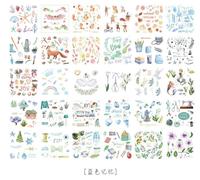 30 Pcs/Pack Institut Mignon Série Animaux Bullet Journal Décoratif Papeterie Autocollants Scrapbooking Diy Journal Album Bâton