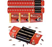 30 Pcs Piege Cafard Produit Anti Cafards Puissant Professionnel Piège à Cafard Attrape Blatte pour Cuisine Salle de Bain