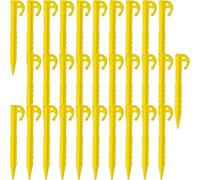 30 Pcs Plastic Tent Pegs, Spiral Tent Pegs, Sardine Tent Garden Ground For Camping Accessories Camping Awnings Caravan Awnings
