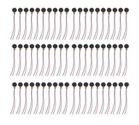 30 PCS Plat Moteur De Vibration En Fer Électrolytique Mini Moteurs De Vibration Ultra Mince Mini Coin Moteur Vibrant Plat pour Téléphones Portables Tablettes 3 V 12000 Tr/min