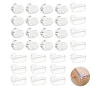 30 PCS Protection Coin de Table pour Bébé, Coin de Table Bebe Meuble Bébé Protection avec Une Super Colle Améliorée, pour Maison, Bureau, Berceau, Coins & Bords Molles,Sûr et inodore