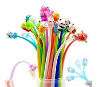 30 Pcs Stylo Gel Kawaii, Drôle Anti-Stress enfant, Cadeaux Anniversaire Enfants Invites Pour Garçons filles,Pochette Surprise Enfant, Cadeaux d'anniversaire pour Enfants de 4, 5, 6, 7, 8 ans