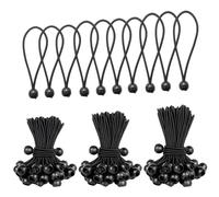 30 PCS Tendeur Elastique, Tendeur Bache, Sandow Elastique, 10/15/20 Cm (10 Pièces par Taille) pour Fixer Bâches, Tentes De Camping, Auvents, Abris, équipements Et Utilisation Polyvalente