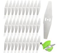 30 pezzi lame per decespugliatore, lame per decespugliatore, lame di ricambio per tosaerba, lame di ricambio per decespugliatore in metallo, set di lame in metallo da 150 mm