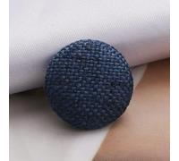 30 pièces 20/25/30mm métal tissu lin couvert bouton pour canapé coussin décor rond tige boutons bricolage costume sur accessoires de couture