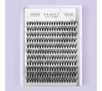 30 pièces/220 bouquets de faux cils en vison de styles mélangés, contenant des longueurs différentes de cils recourbés, naturels et doux faits à la main, convenant à un usage quotidien et aux voyages,
