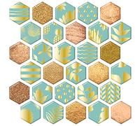30 Pièces Aimant Frigo, Magnet Frigo Tableau Magnétique 3D Aimants Hexagonaux Réfrigérateur Mignonne Drôle Convient à la Décoration des Tableaux Blancs et Autres Surfaces