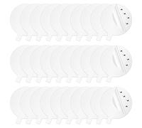 30 Pièces Attrape Mouche, Ronds, Interieur Planches de Colle Piège à Mouches Pièges d'Intérieur Attrape-Insectes pour Katchy DOUHE Fenun Lampe Anti-Mouches