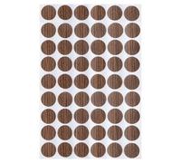 30 Pièces Autocollants De Couverture De Trou De Vis Auto-adhésifs En Matériaux PVC Imperméables Robustes Pour Armoires Bureaux Et Meubles Autocollants Résistants À L'humidité