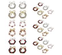30 Pièces Autocollants pour Ongles Breloques en Métal et Cristaux | Finition Scintillante Éléments en Goutte, pour Ongles Acryliques et Press-on, Usage Salon ou Maison