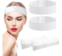 30 Pièces Bandeau De Spa Jetable,Bandeau Maquillage,Fournitures Esthéticiennes,Bandeaux De Bain Esthétique,Spa Headband,Pour Spa,Yoga,Maquiller Soins Du Visage