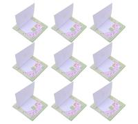 30 Pièces Bloc-notes Autocollants Trèfle Kawaii Saint-patrick pour Notes | Papier à Retrait Propre, Couleurs Vives, Motifs Festifs Printaniers, Bureau, Étudiants, Livres, Tableaux Blancs et Agendas
