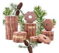 30 Pièces Bois de Cedre Anti Mites, Anti Mites Textiles Puissant, 100% Naturel Anti Mites Vêtements sans Produit Chimique, Naturelle Contre Les Mites pour Armoires de Rangement, Penderie