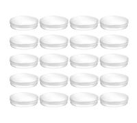30 Pièces Boîte de Petri pour Projets Scolaires et Microbiologie | Réutilisable, pour Garçon et Filles, Usage Labo, Format , Lot Pratique, Matériau