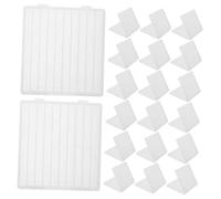 30 Pièces Boîte de Rangement pour Embouts de Ponceuse | Couvercle Anti-poussière, Format Mini 2, 36x2, 20 Pouces, pour Espace de Travail et Bureau